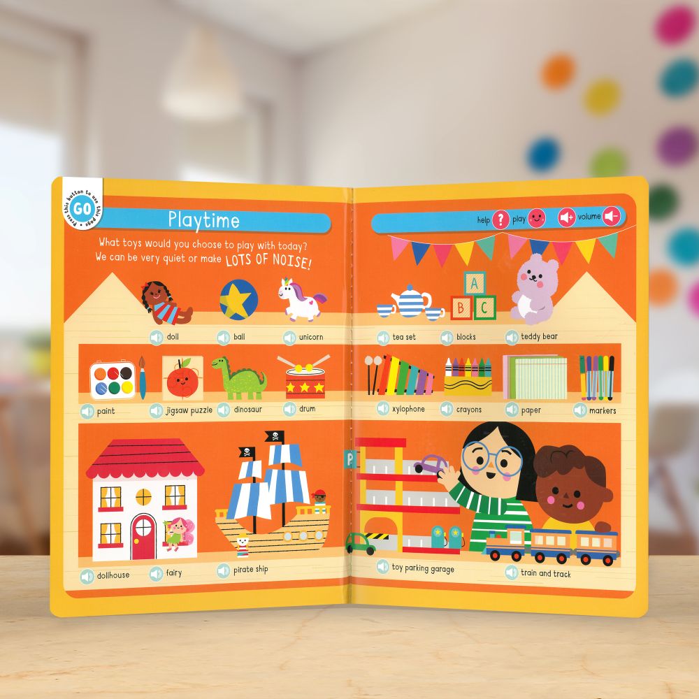 Product image 3 of 300 First Words Sound Book, a board book for ages 0+, by Make Believe Ideas.