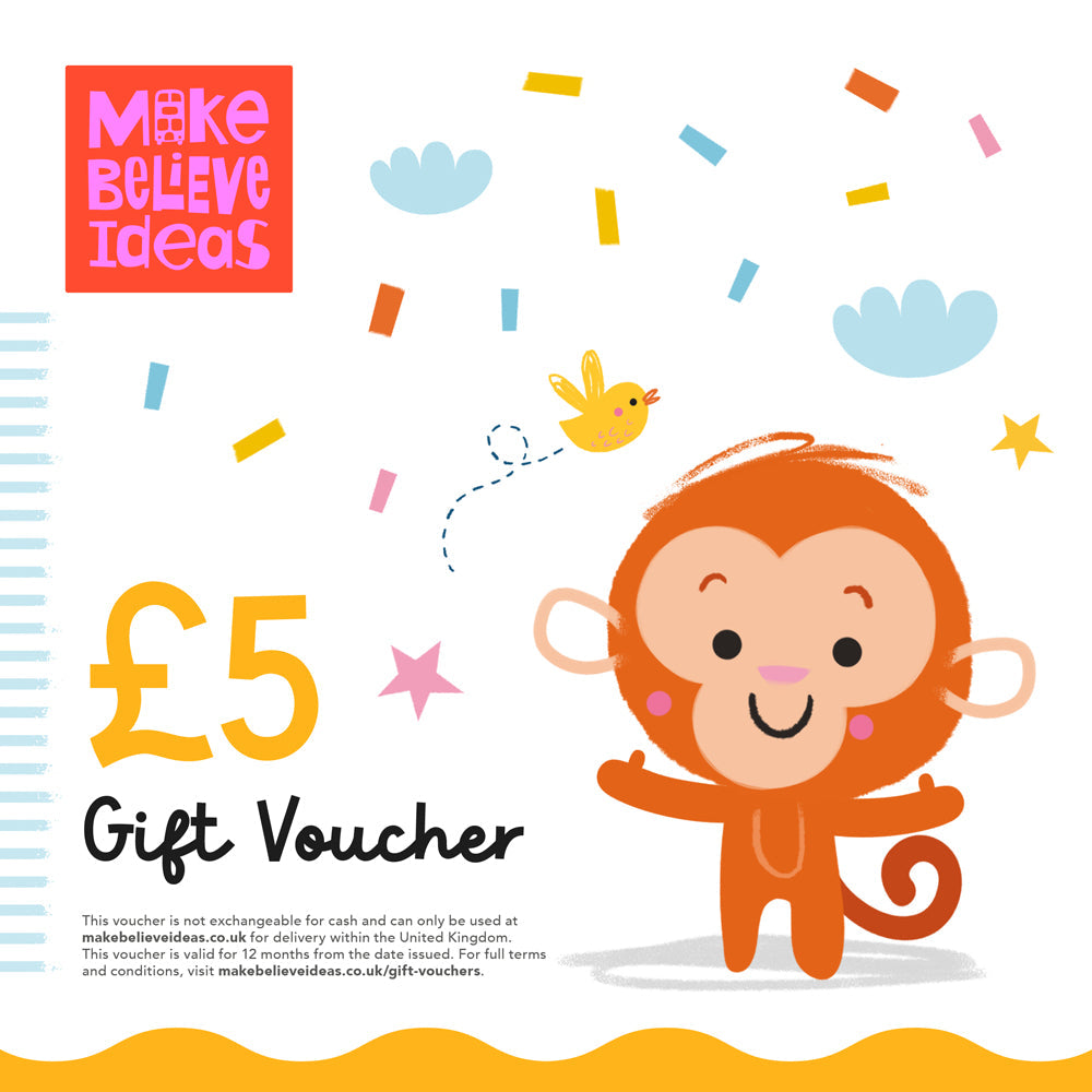 Product image 1 of £5 Gift Card, a gift card by Make Believe Ideas.