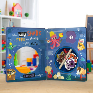 Product image 5 of 5 Silly Sharks, a board book for ages 3+, by Make Believe Ideas.