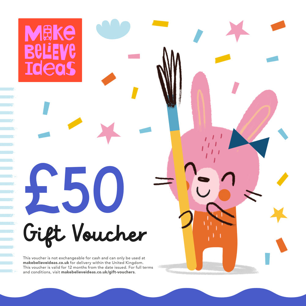 Product image 1 of £50 Gift Card, a gift card by Make Believe Ideas.