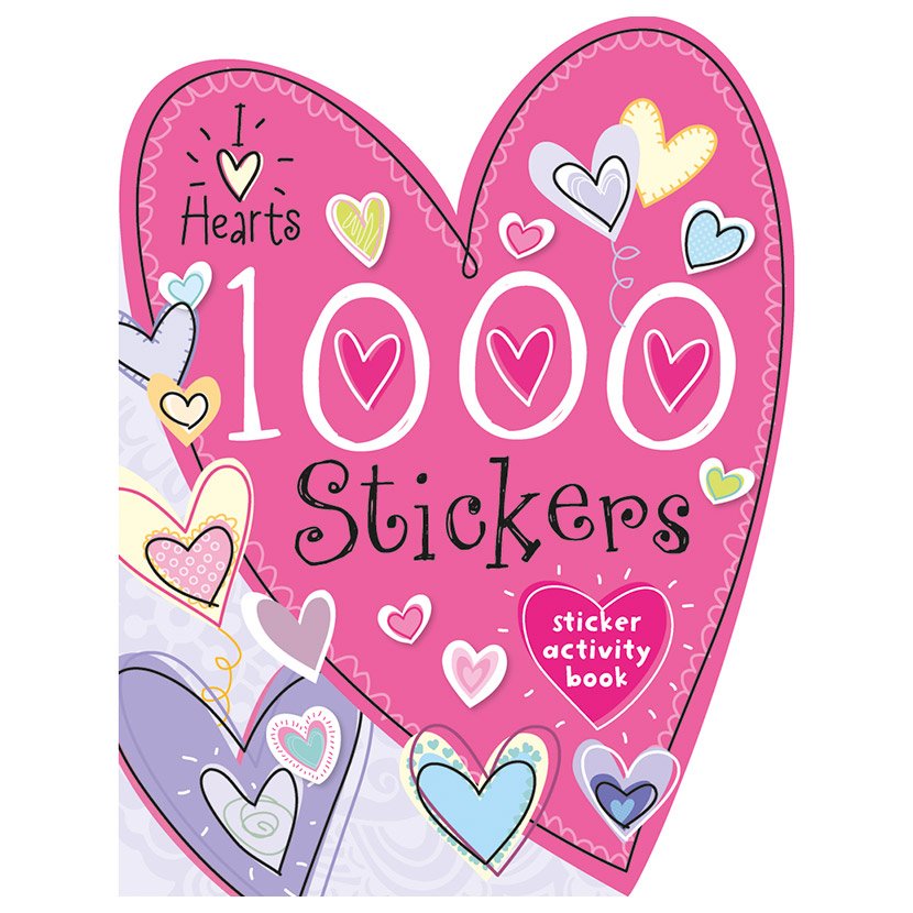1000 Stickers I Love Hearts (9781782358961) by Make Believe Ideas