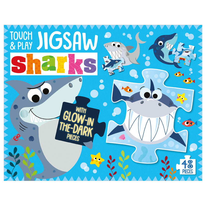 Touch and Play Jigsaw: Sharks (9781786924766) by Make Believe Ideas