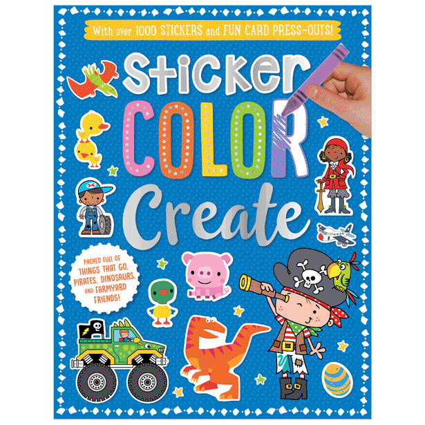 Sticker Color Create  (9781788436748) by Make Believe Ideas