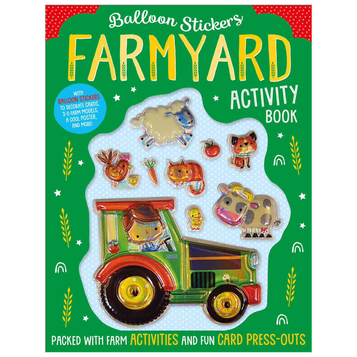 Balloon Stickers Farmyard Activity Book (9781789473520) by Make Believe Ideas