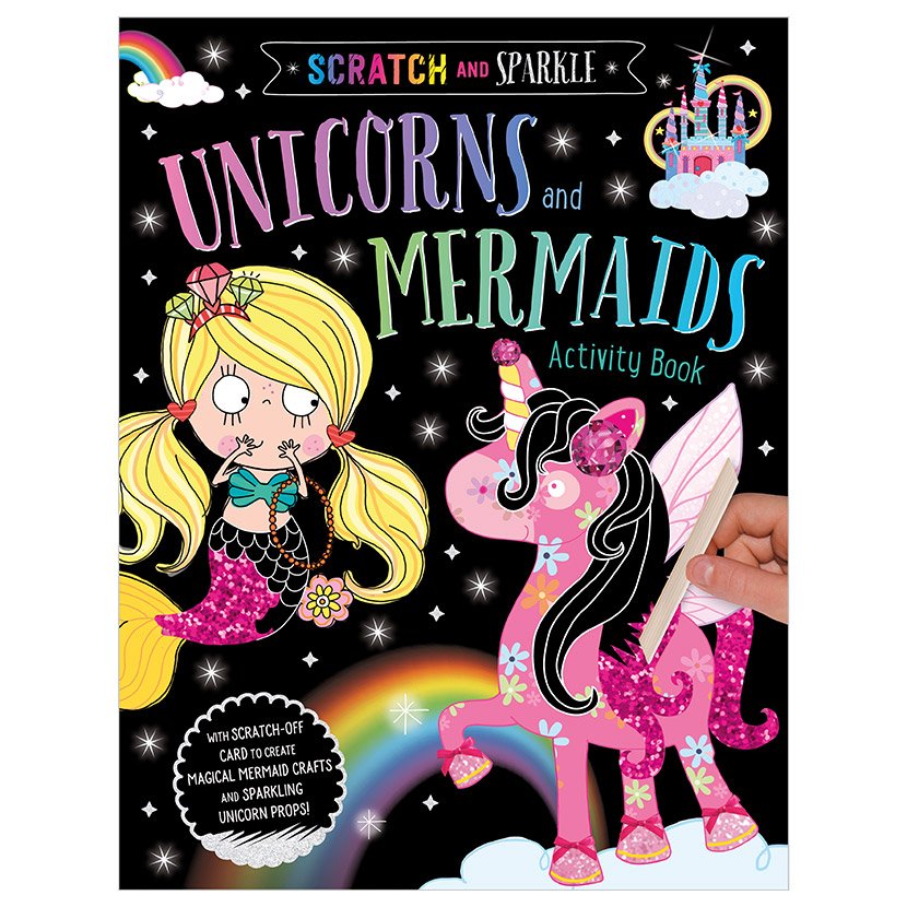 Scratch and Sparkle Unicorns and Mermaids Activity Book (9781789475050) by Make Believe Ideas