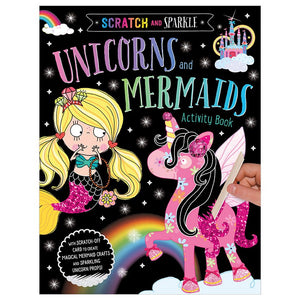 Scratch and Sparkle Unicorns and Mermaids Activity Book (9781789475050) by Make Believe Ideas