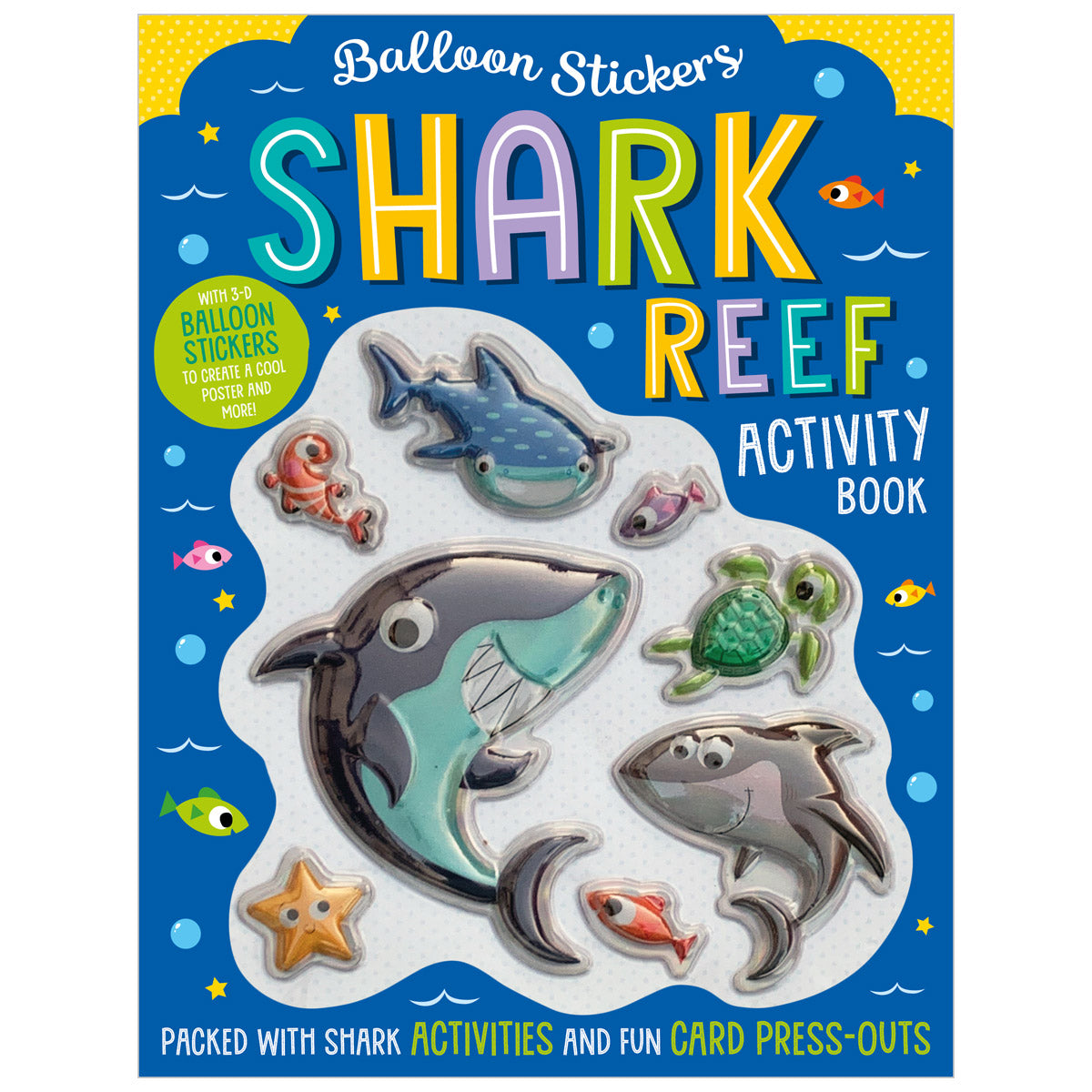 Balloon Stickers Shark Reef Activity Book (9781789477955) by Make Believe Ideas