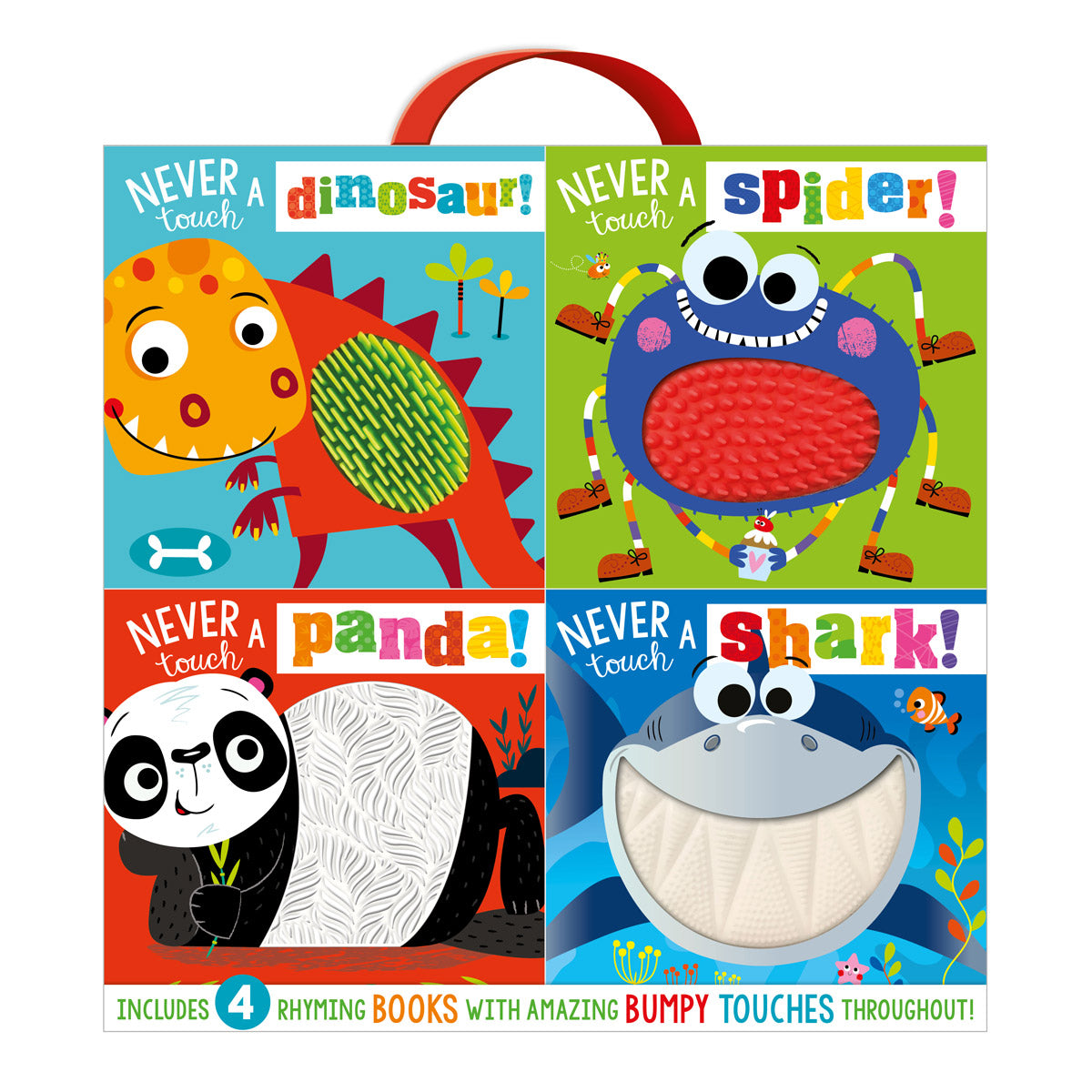 Never Touch Board Book Library (9781800580800) by Make Believe Ideas