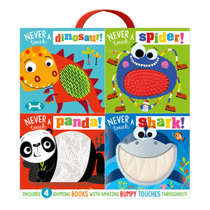 Never Touch Board Book Library (9781800580800) by Make Believe Ideas