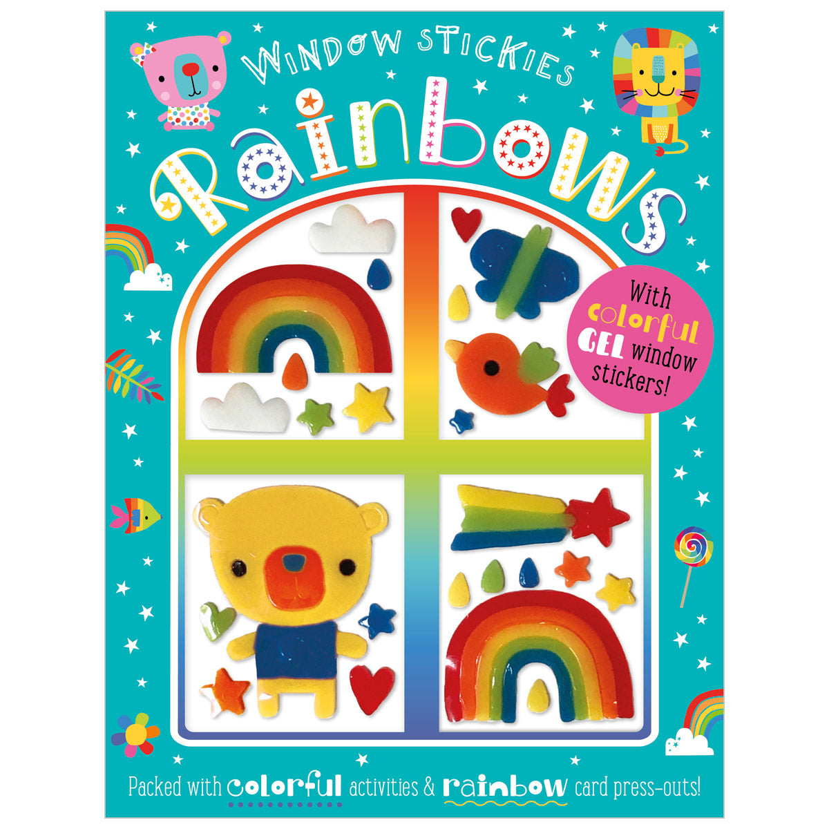 Window Stickies Rainbows (9781800581265) by Make Believe Ideas