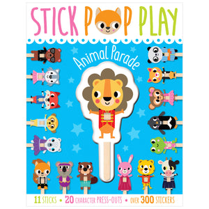 Stick Pop Play Animal Parade (9781800581913) by Make Believe Ideas