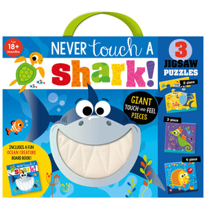 Never Touch a Shark Jigsaw (9781800583283) by Make Believe Ideas