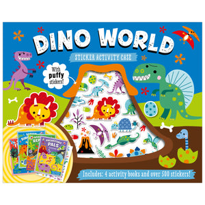 Dino World Sticker Activity Case (9781803370187) by Make Believe Ideas