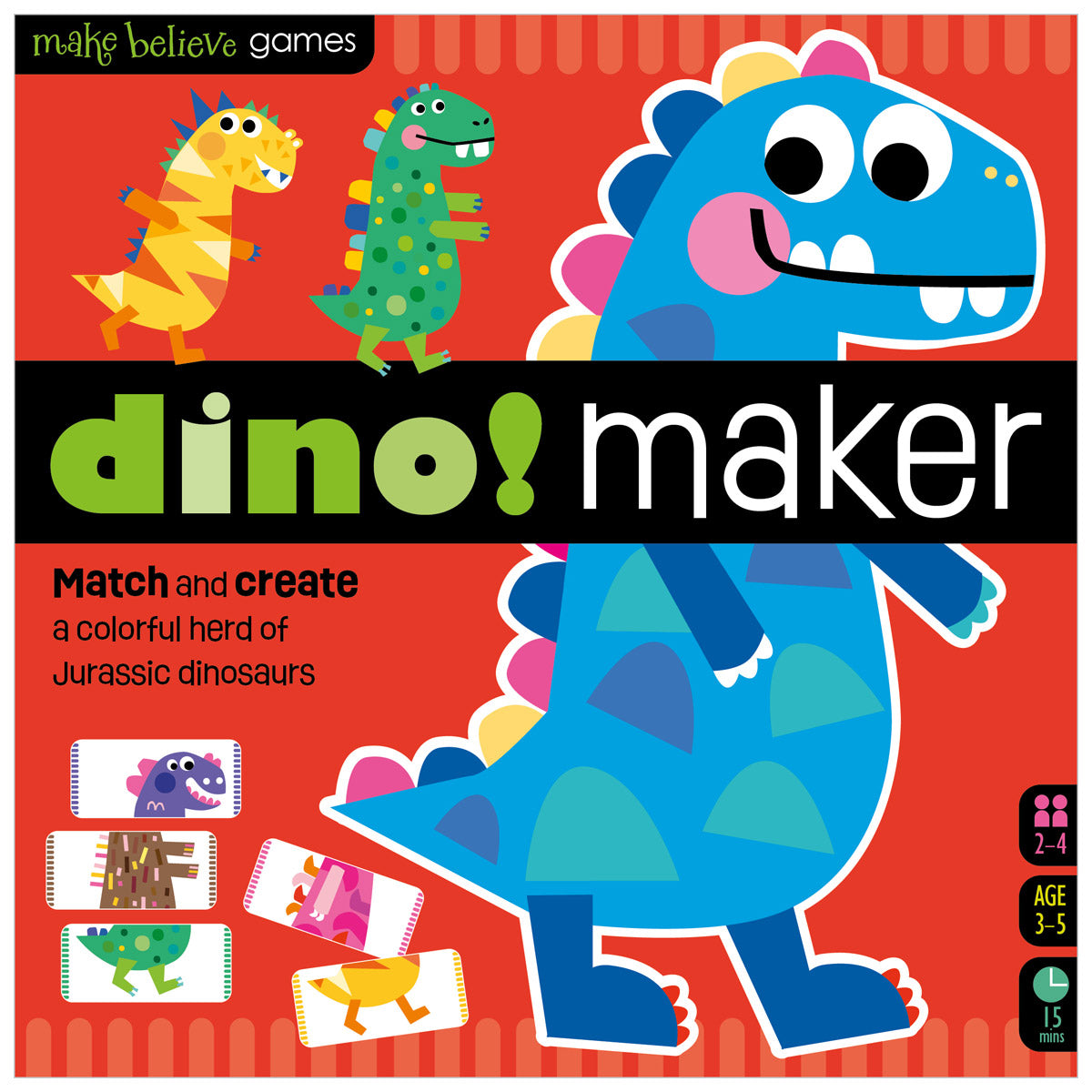 Dino! Maker  (9781803371061) by Make Believe Ideas