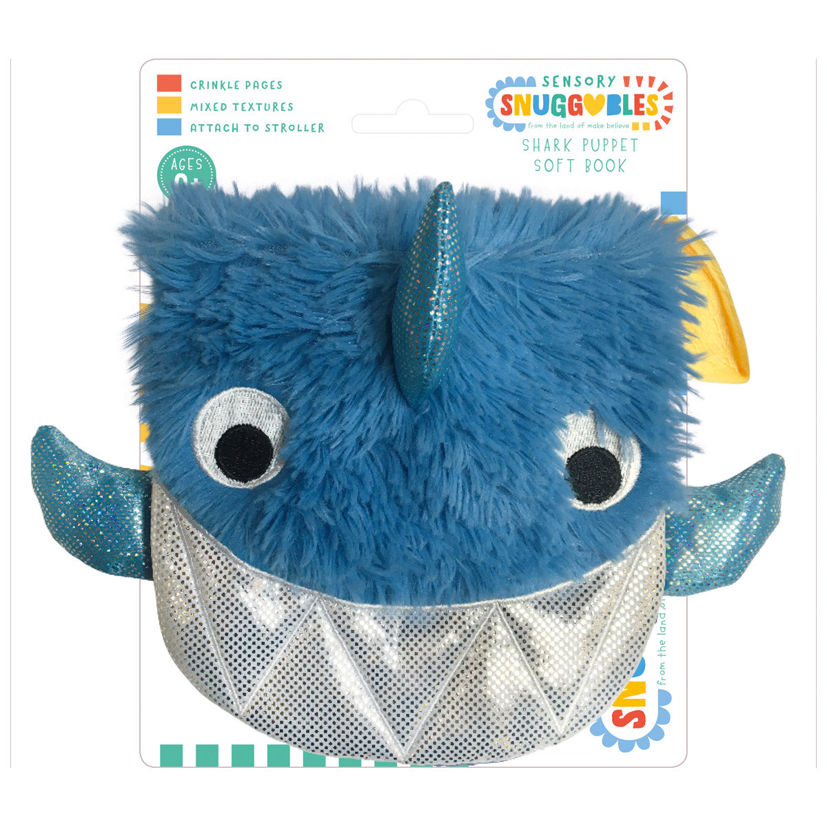 Sensory Snuggables Splash! Hand-Puppet Cloth Book (9781803374260) by Make Believe Ideas