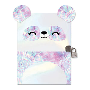 Diary Tie Dye Panda Face (9781803375861) by Make Believe Ideas