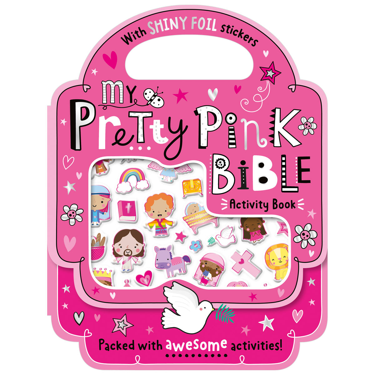 Shiny Stickers My Pretty Pink Bible Activity Book (9781805440307) by Make Believe Ideas