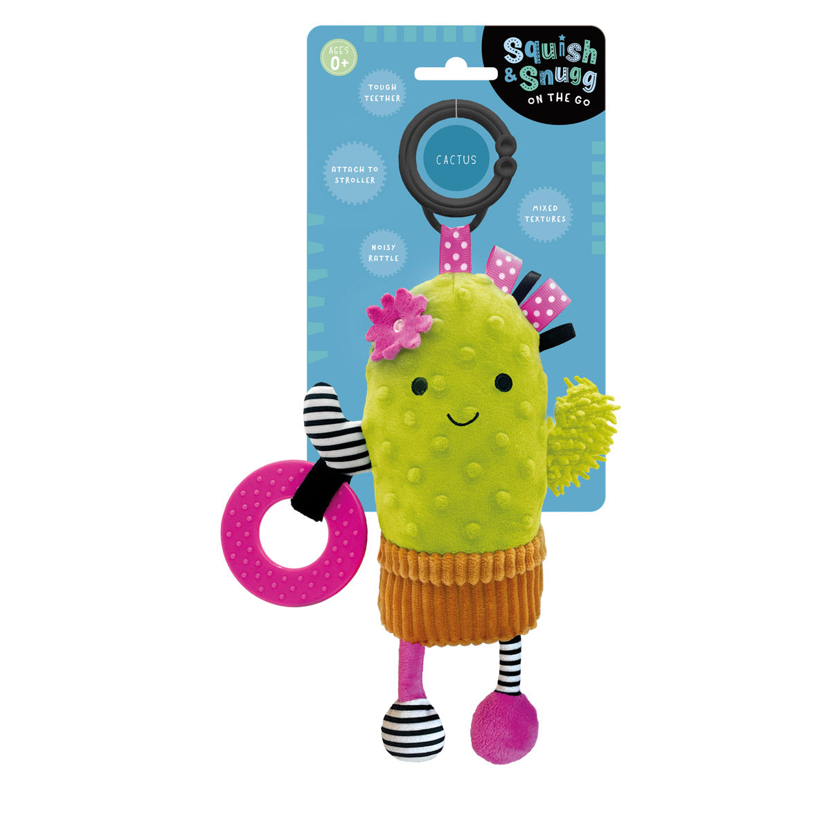 Squish and Snugg On The Go Cactus  (9781805446675) by Make Believe Ideas