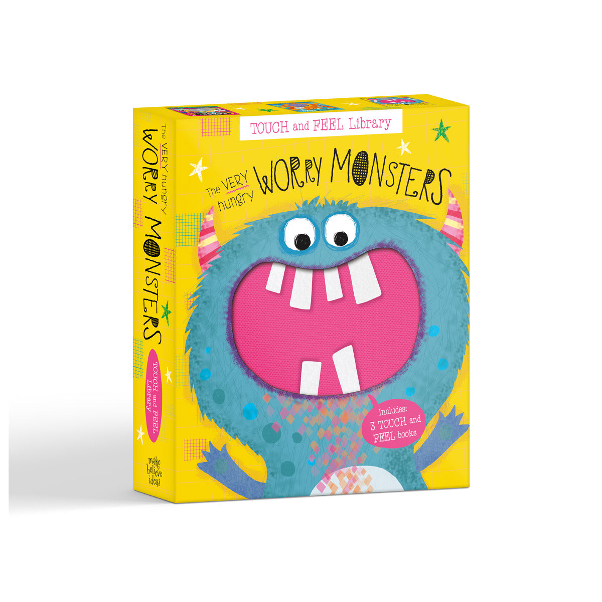 The Very Hungry Worry Monsters Touch and Feel Library (9781836420859) by Make Believe Ideas