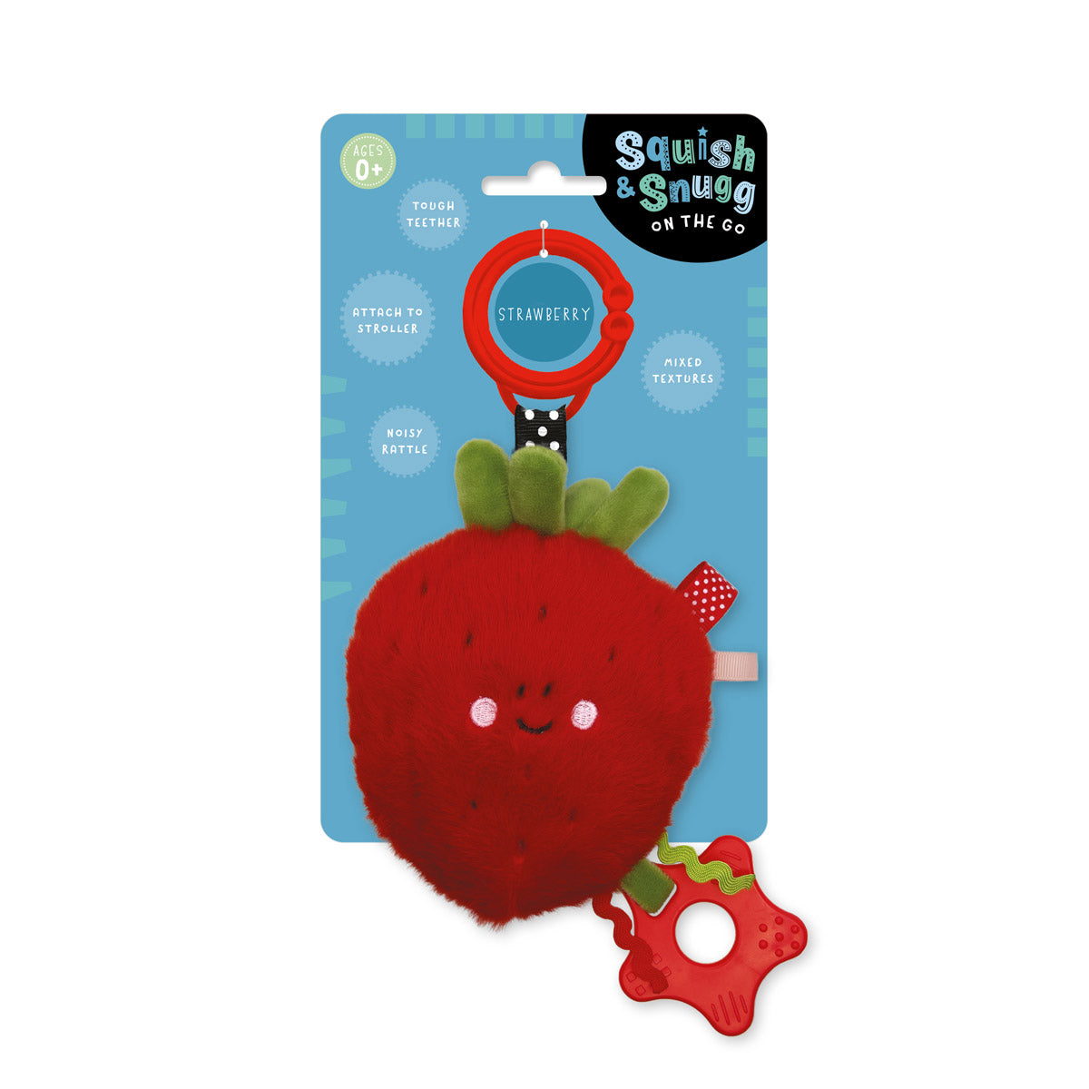 Squish and Snugg On The Go Strawberry (9781836424475) by Make Believe Ideas