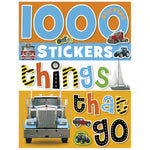1000 Stickers Things That Go (9781848790728) by Make Believe Ideas