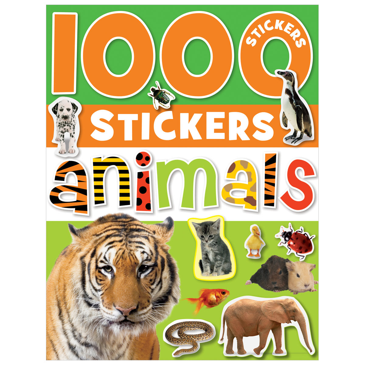 1000 Stickers Animals (9781848790735) by Make Believe Ideas