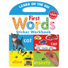 Learn On the Go First Words Sticker Workbook (9781848795730) by Make Believe Ideas