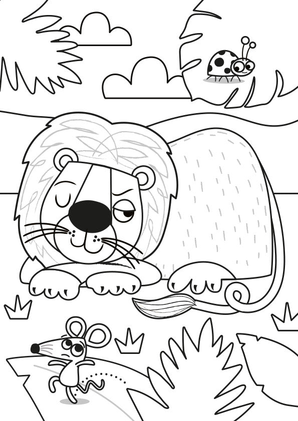 Never Touch a Colouring Sheet 3