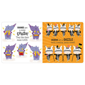 Product image 3 of A Dazzle of Zebras, a board book for ages 0+, by Make Believe Ideas.