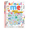 Product image 1 of All About Me, a sticker activity book for ages 6+, by Make Believe Ideas.