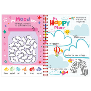 Product image 2 of All About Me, a sticker activity book for ages 6+, by Make Believe Ideas.