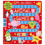 Product image 1 of Animal Games, a board book for ages 5+, by Make Believe Ideas.