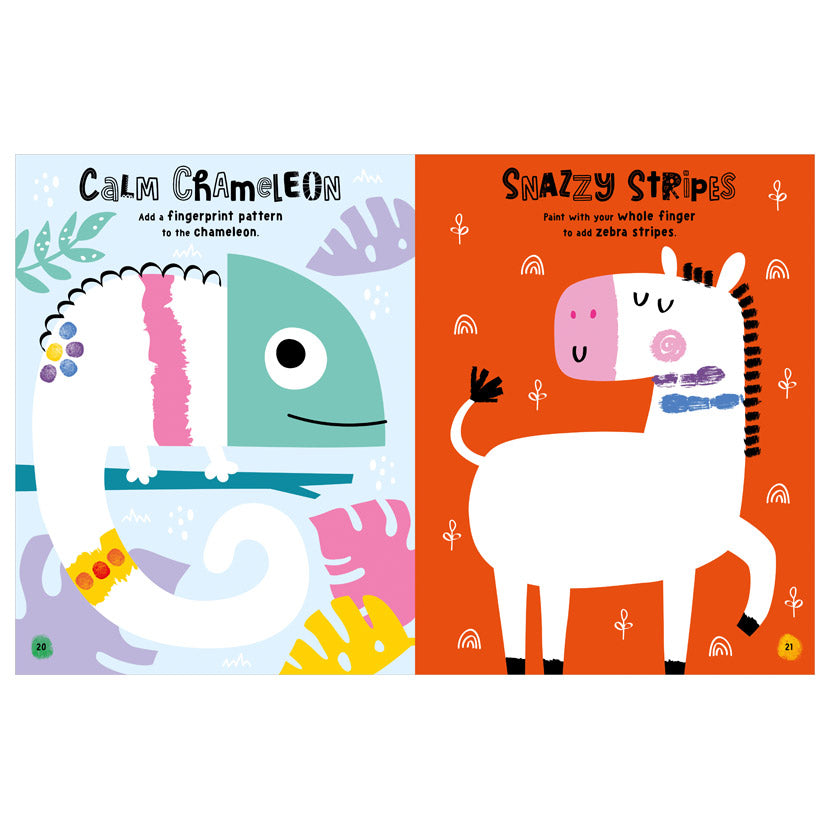 Product image 2 of Animal Kingdom, a sticker activity book for ages 3+, by Make Believe Ideas.