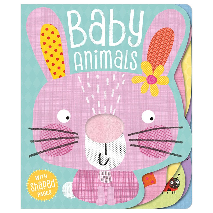 Product image 1 of Baby Animals, a board book for ages 0+, by Make Believe Ideas.
