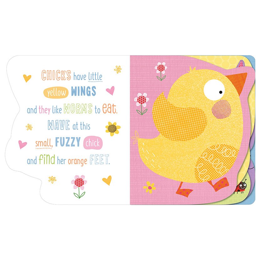 Product image 2 of Baby Animals, a board book for ages 0+, by Make Believe Ideas.