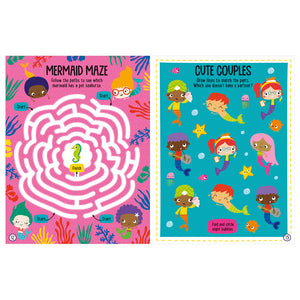 Product image 3 of Balloon Stickers Mermaids Activity Book, a sticker activity book for ages 3+, by Make Believe Ideas.