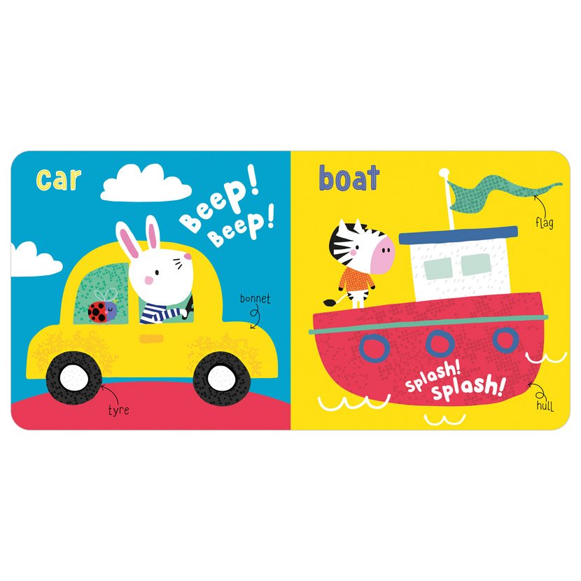 Product image 2 of Beep!, a board book for ages 0+, by Make Believe Ideas.