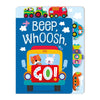 Product image 1 of Beep, Whoosh, GO!, a board book for ages 0+, by Make Believe Ideas.