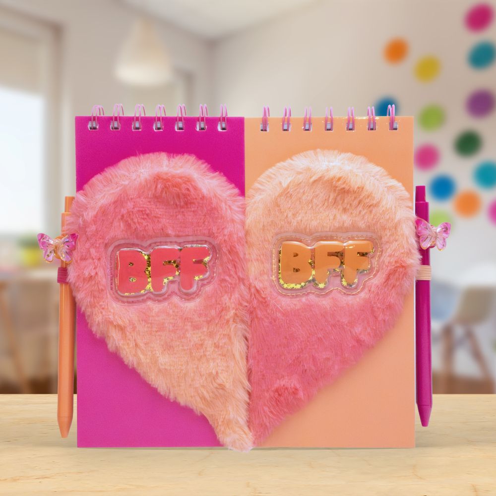 Product image 2 of BFF Butterfly Journal Set, a stationery item for ages 3+, by Make Believe Ideas.