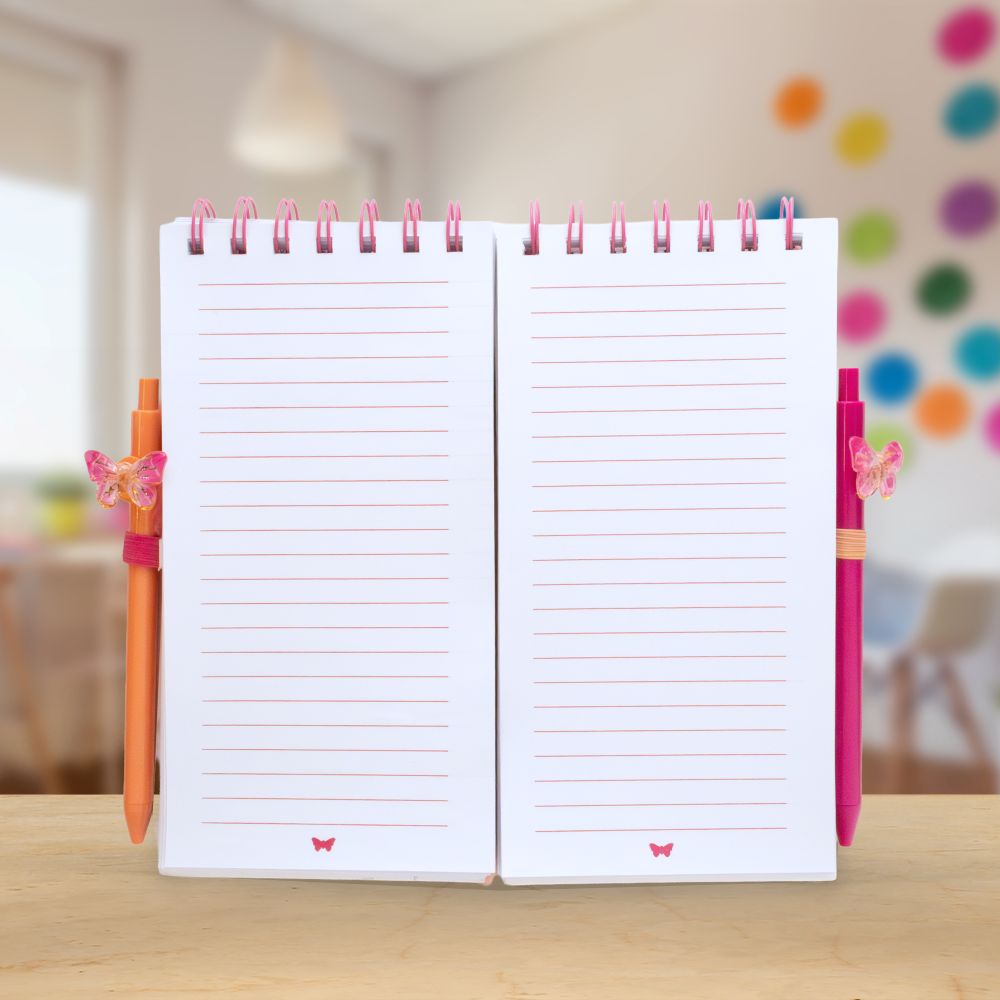 Product image 3 of BFF Butterfly Journal Set, a stationery item for ages 3+, by Make Believe Ideas.