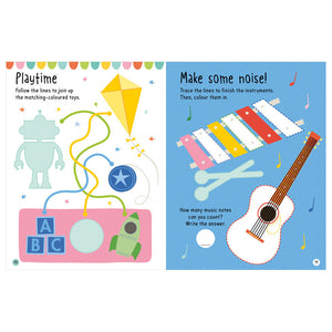 Product image 2 of Big Stickers for Little Hands All About Me, a sticker activity book for ages 3+, by Make Believe Ideas.