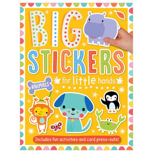 Product image 1 of Big Stickers for Little Hands Animals, a sticker activity book for ages 3+, by Make Believe Ideas.