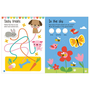 Product image 3 of Big Stickers for Little Hands Animals, a sticker activity book for ages 3+, by Make Believe Ideas.