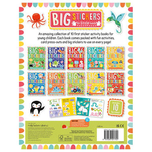 Product image 1 of Big Stickers for Little Hands Assortment x 10, a pack for ages 3+, by Make Believe Ideas.