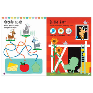 Product image 2 of Big Stickers for Little Hands Farm Friends, a sticker activity book for ages 3+, by Make Believe Ideas.