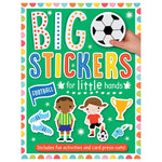 Product image 1 of Big Stickers for Little Hands Football, a sticker activity book for ages 3+, by Make Believe Ideas.