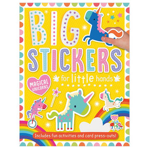Product image 1 of Big Stickers for Little Hands Magical Unicorns, a sticker activity book for ages 3+, by Make Believe Ideas.