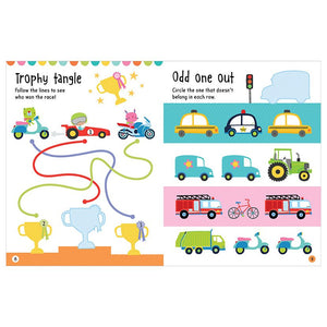Product image 2 of Big Stickers for Little Hands Mighty Machines, a sticker activity book for ages 3+, by Make Believe Ideas.