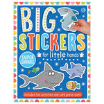Product image 1 of Big Stickers for Little Hands Super Sharks, a sticker activity book for ages 3+, by Make Believe Ideas.