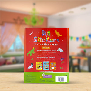 Product image 6 of Big Stickers for Toddler Hands: Dinosaurs, a sticker activity book for ages 2+, by Make Believe Ideas.